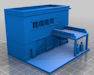 Download the .stl file and 3D Print your own Texaco Station N scale model for your model train set from www.krafttrains.com.
